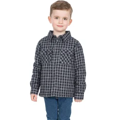 Average Kids' Checked Cotton Shirt