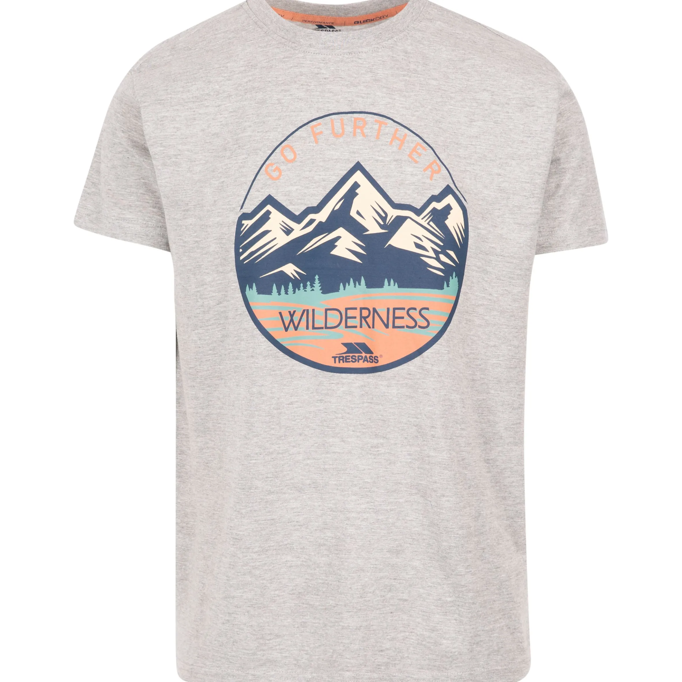 Men's Printed T-Shirt Lagoon