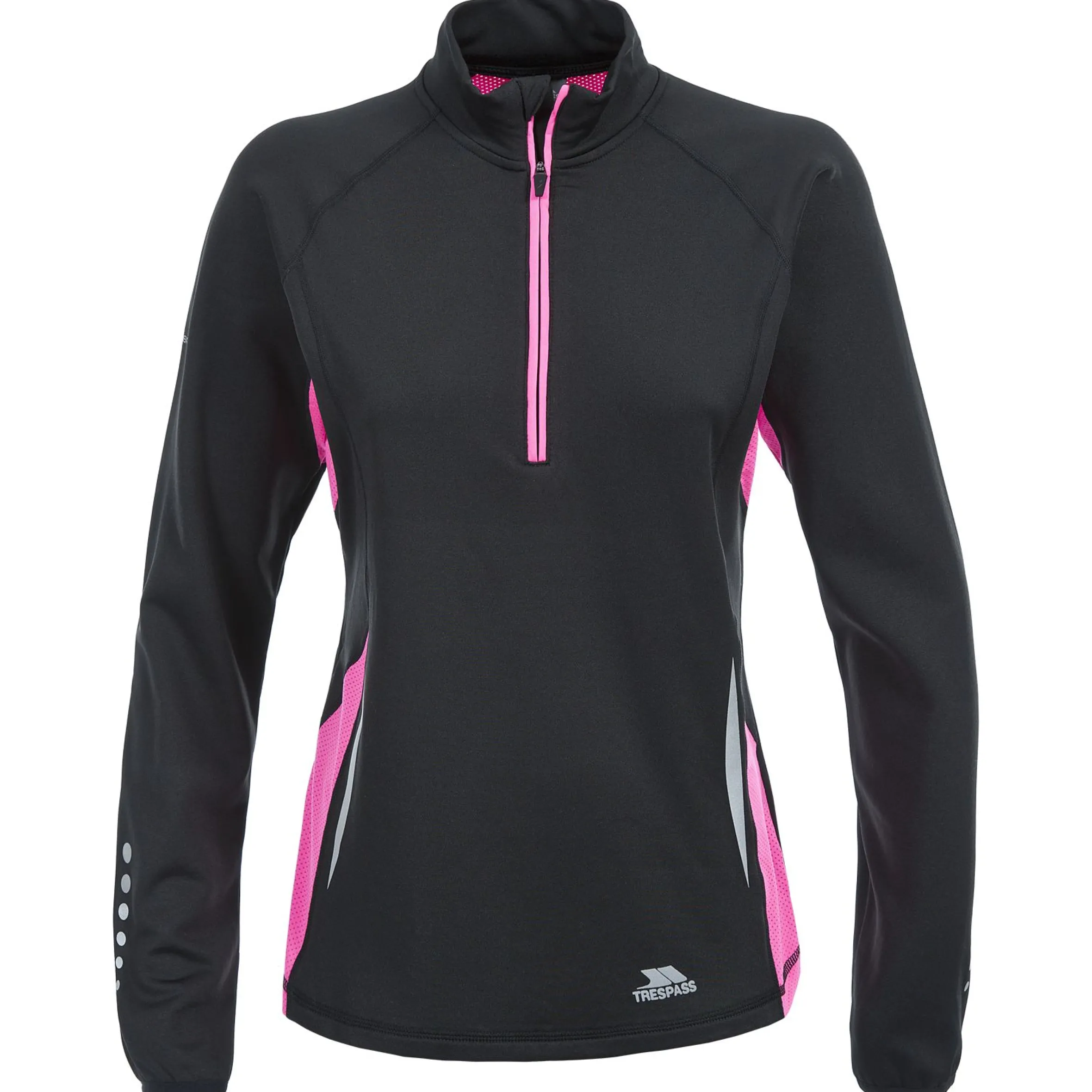 Persin Women's 1/2 Zip Quick Dry Long Sleeve Active Top