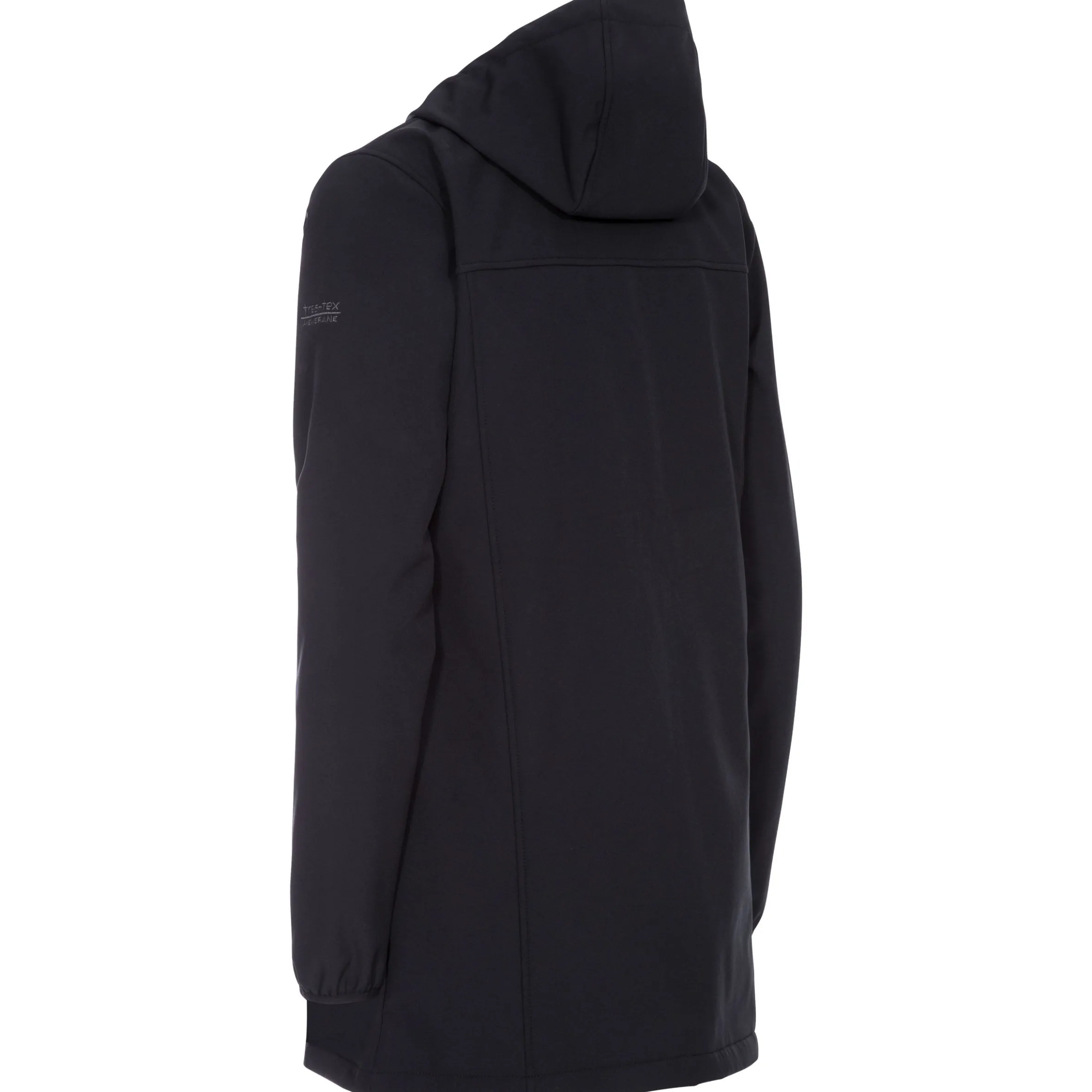 Trepass Womens Softshell Jacket Long Hooded Kristy