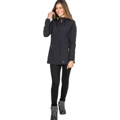 Trepass Womens Softshell Jacket Long Hooded Kristy