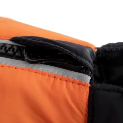 Trepaws Medium Dog Jacket Beedle - Black & Burnt Orange