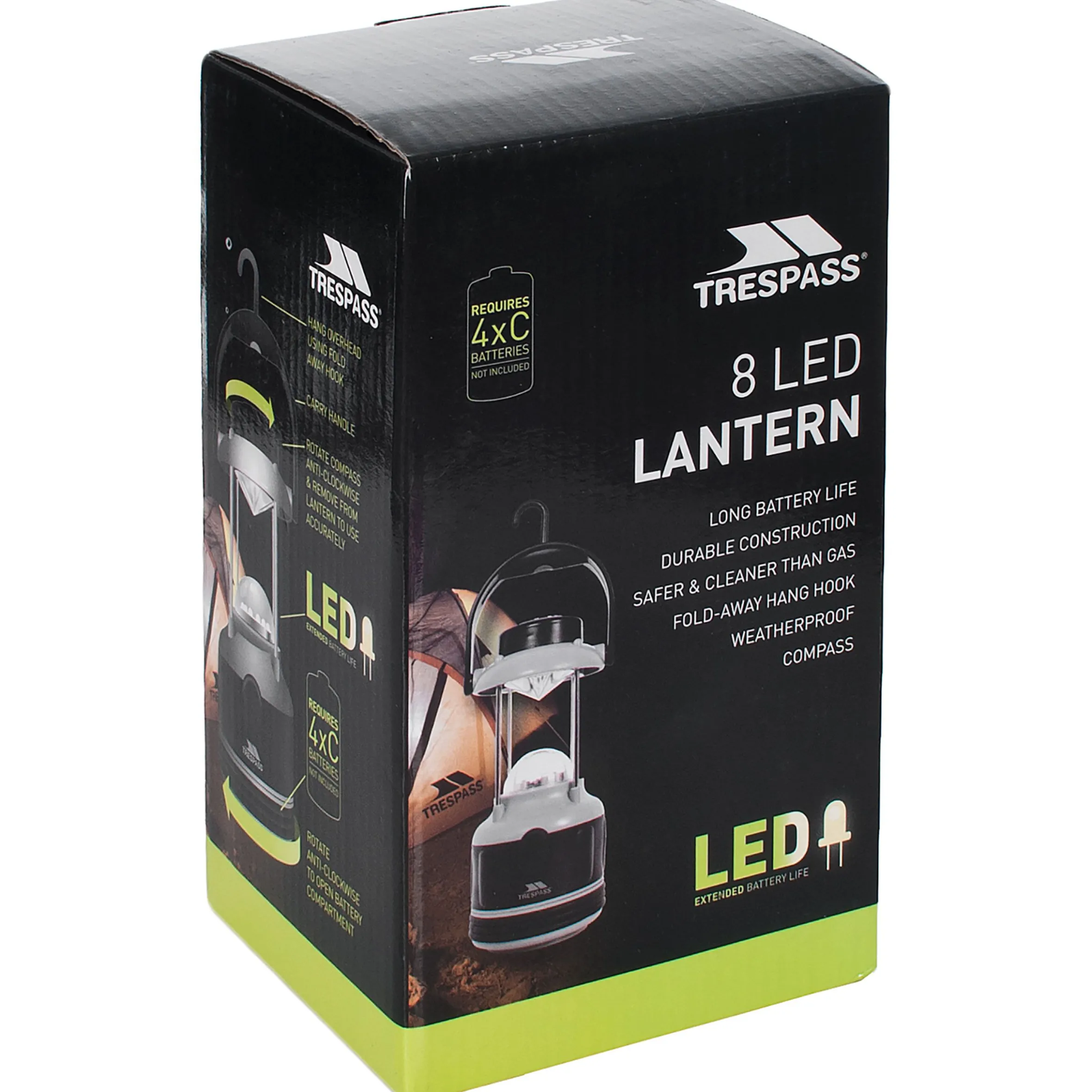 Trespass 8 LED Portable Lantern