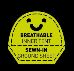 Trespass 4 Man Double Skin Tent Caterthun
