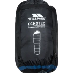 Trespass 4 Season Blue Hollowfibre Sleeping Bag Echotec