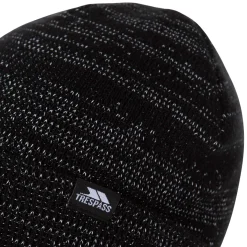 Trespass Adults Beanie Hat Reflective Double Layer Crackle