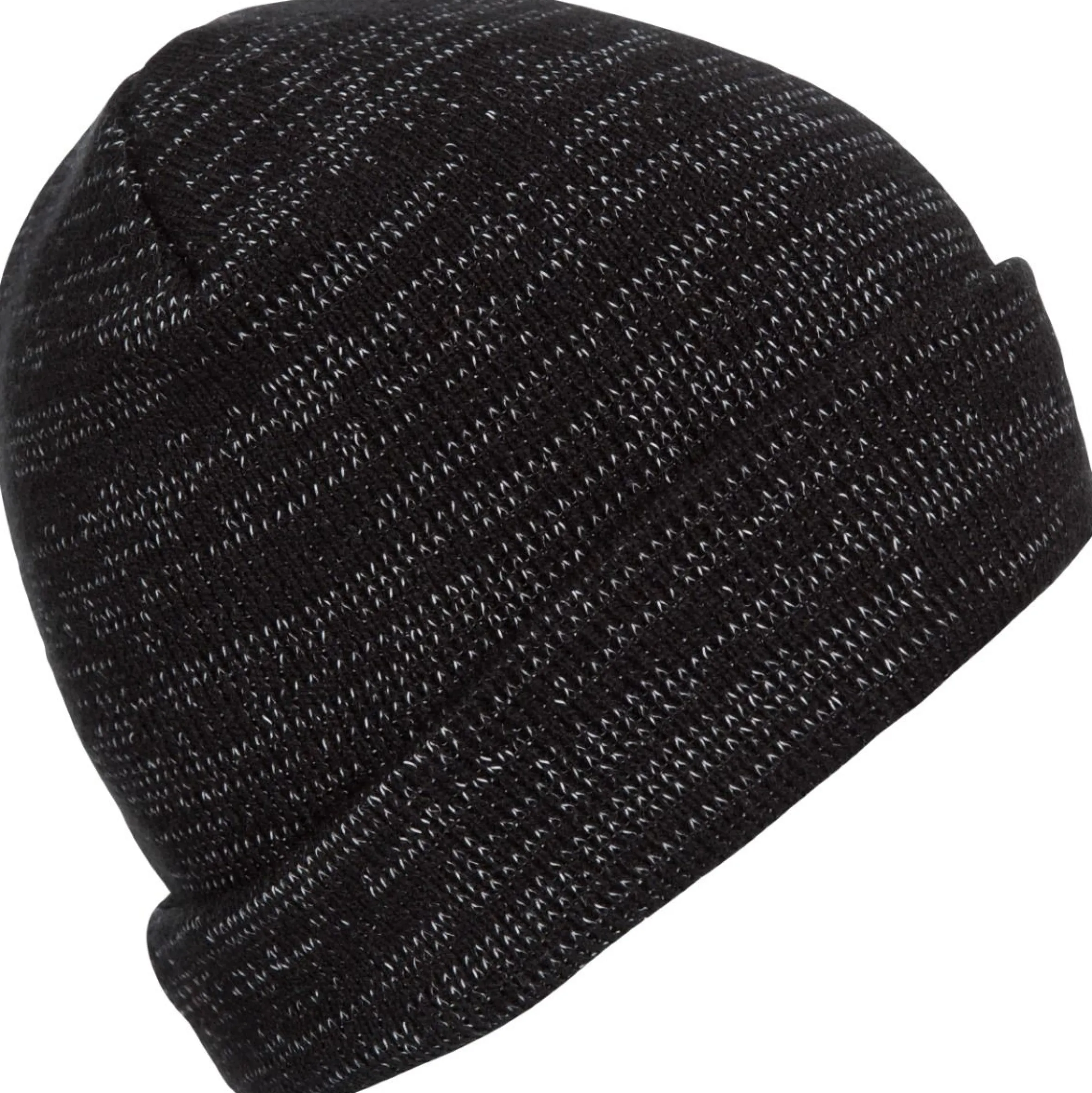Trespass Adults Beanie Hat Reflective Double Layer Crackle