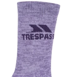 Trespass Adults Walking Socks Lightweight Eco Leader