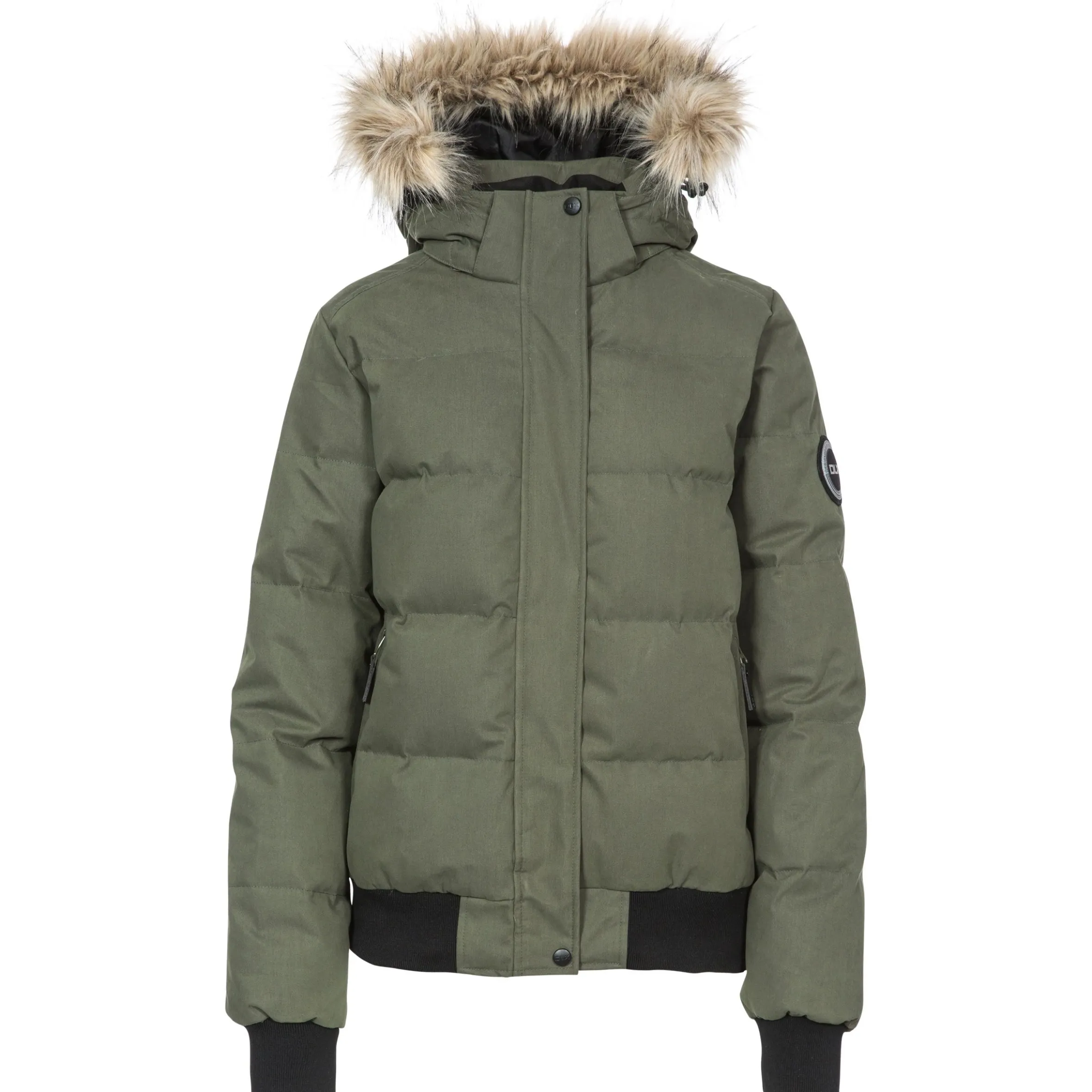 Trespass DLX Womens Down Jacket Hooded Kendrick