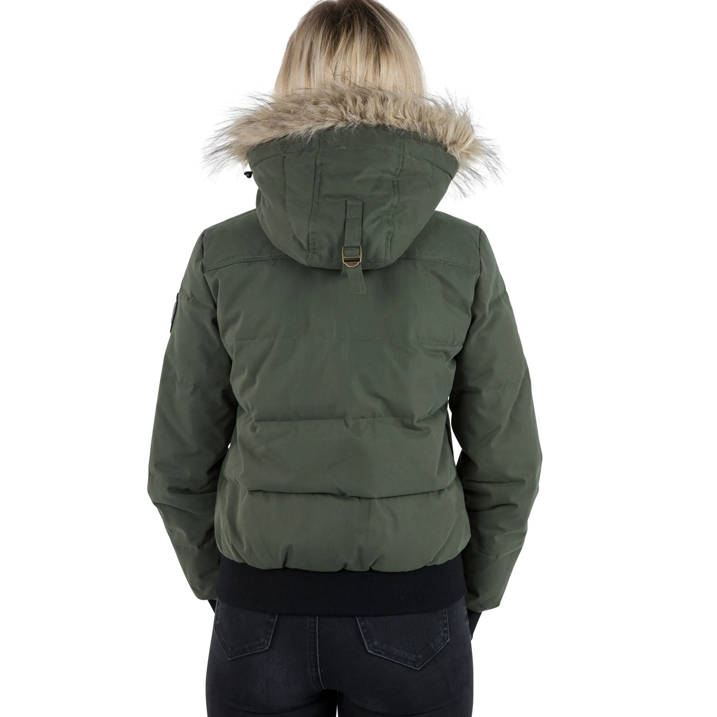 Trespass DLX Womens Down Jacket Hooded Kendrick