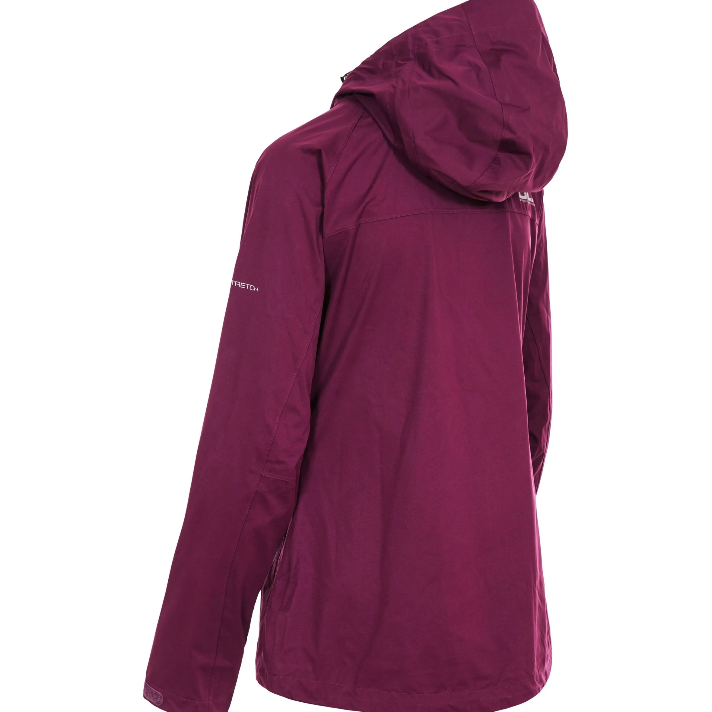Trespass DLX Womens Hooded Waterproof Jacket Erika II