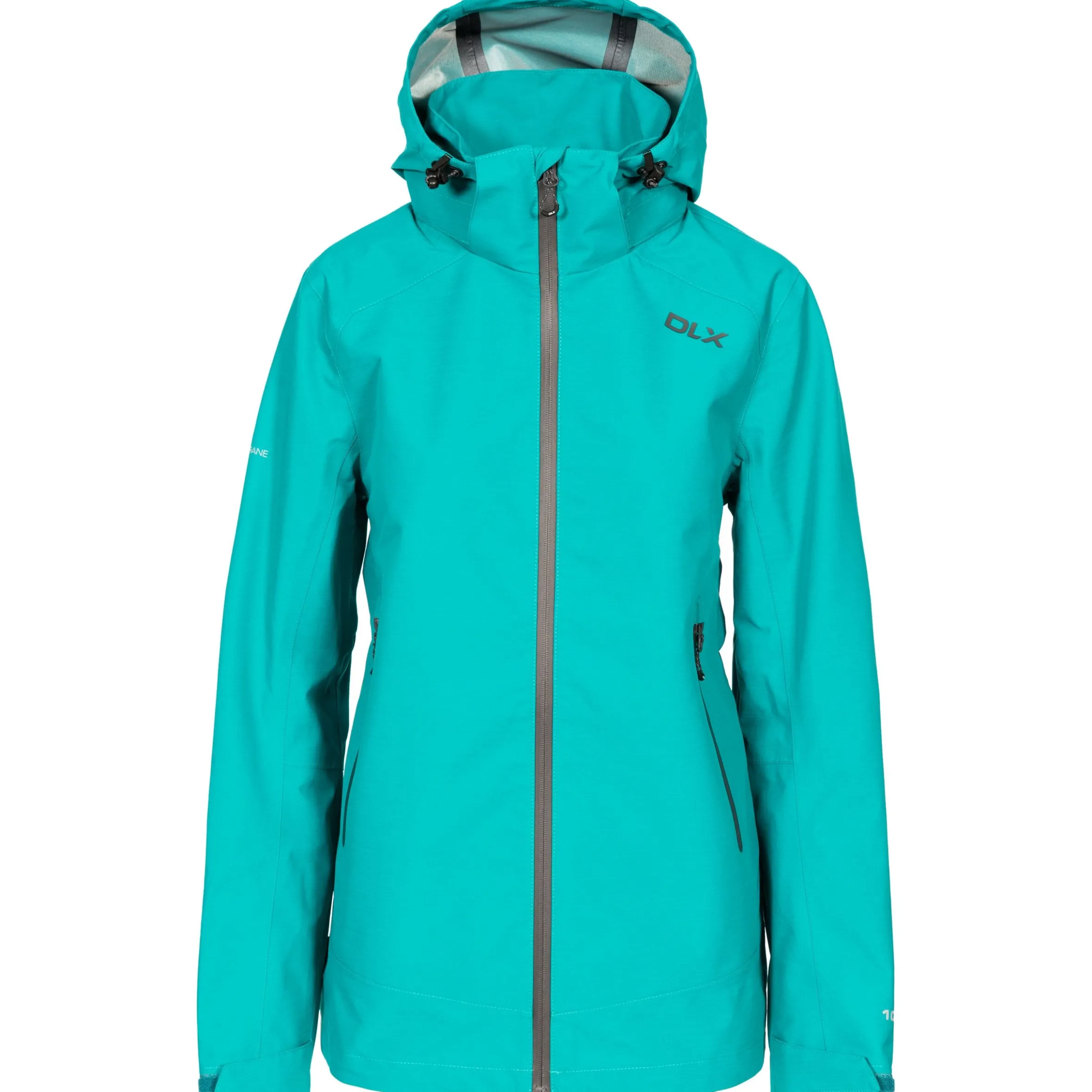Trespass DLX Womens Waterproof Jacket with Hood Gayle