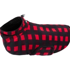 Trespass Dog Towelling Robe Poochy Red L/XL