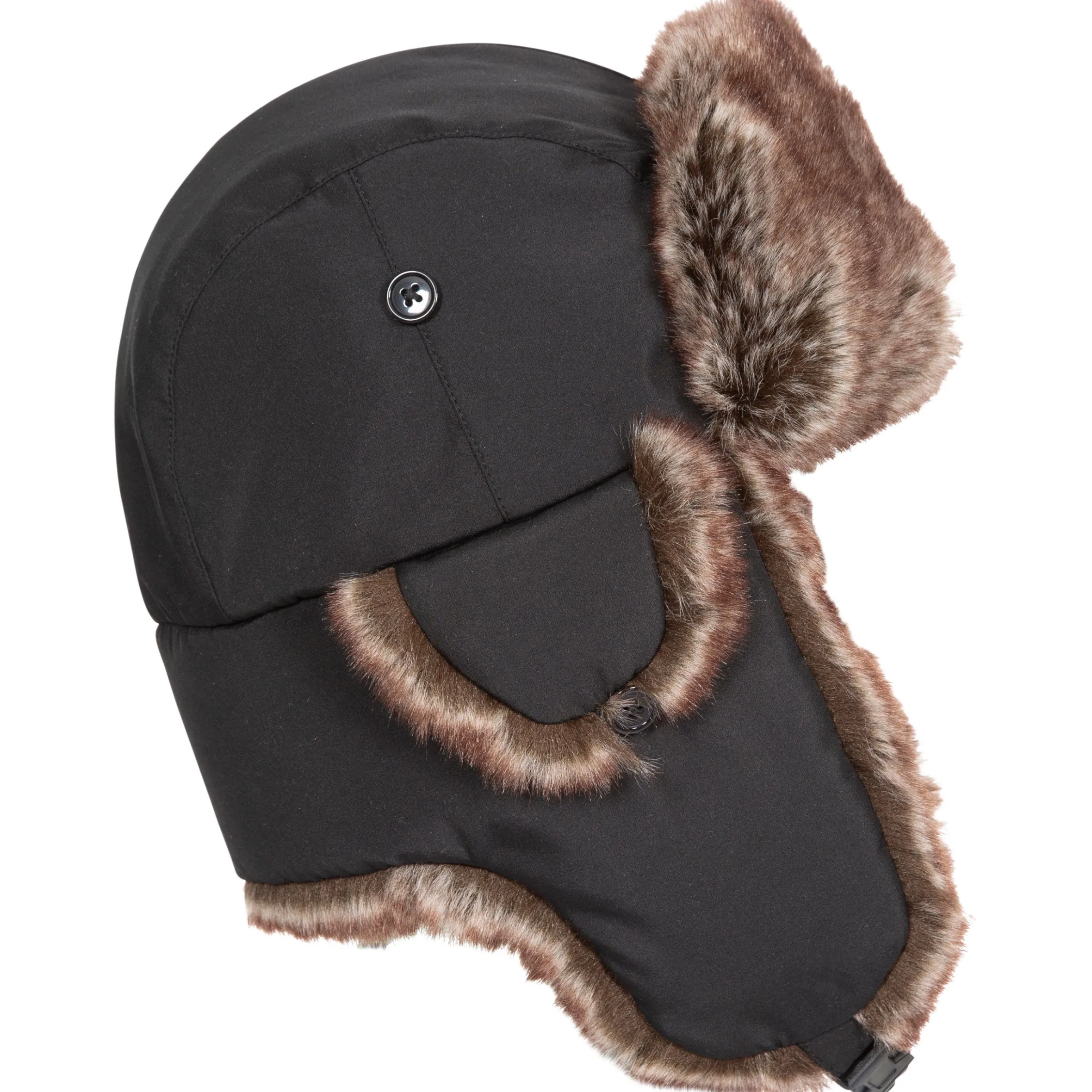 Trespass Faux Fur Winter Hat Dapper