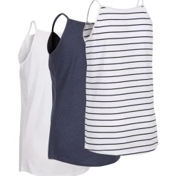 TRESPASS FEMALE VEST TOP (3 PACK SET) TRINITY