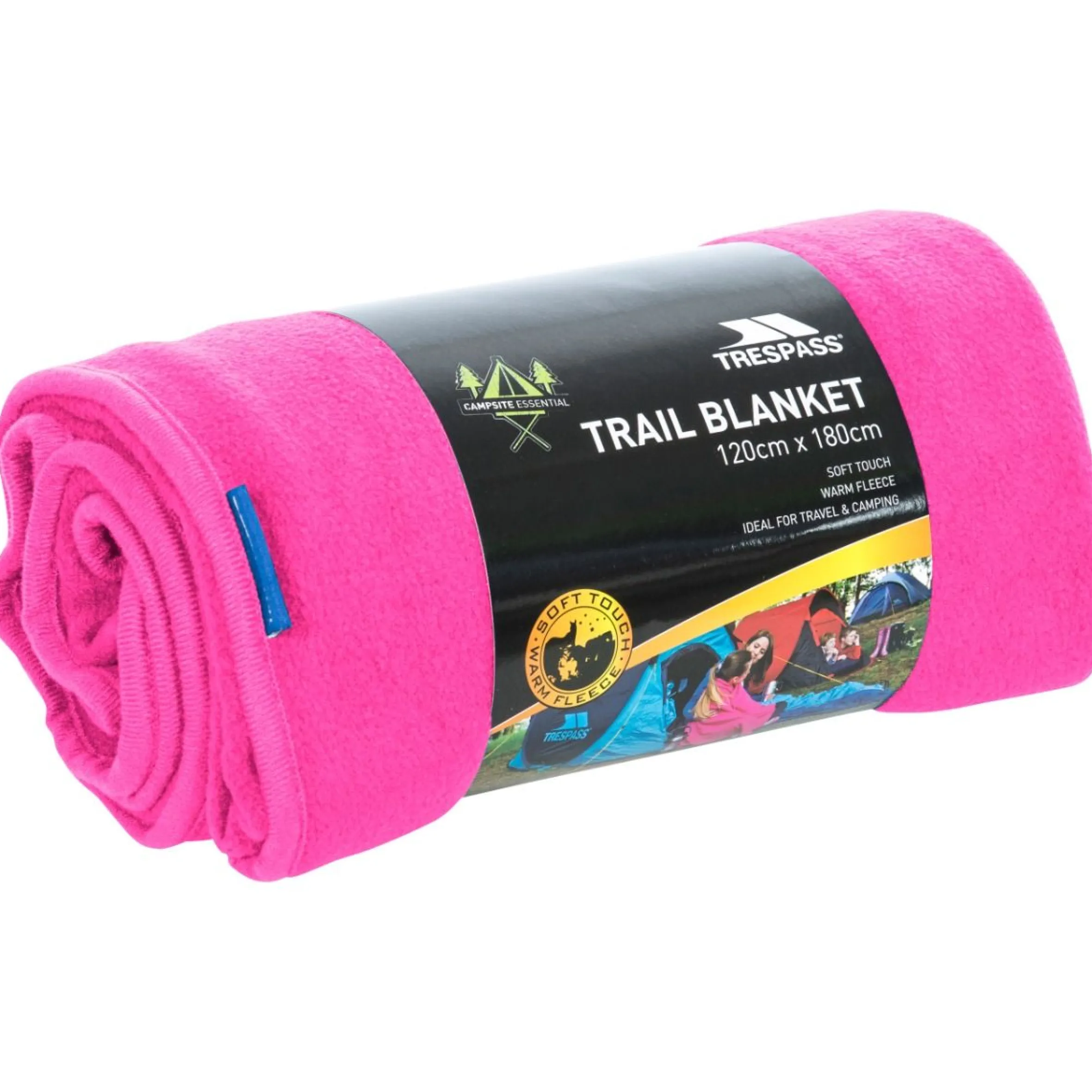 Trespass Fleece Blanket 120 x 180cm Snuggles