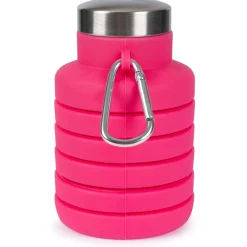 Trespass Folded Silicone Bottle With Caribiner Vavo