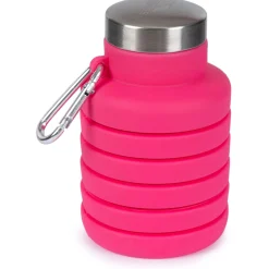 Trespass Folded Silicone Bottle With Caribiner Vavo