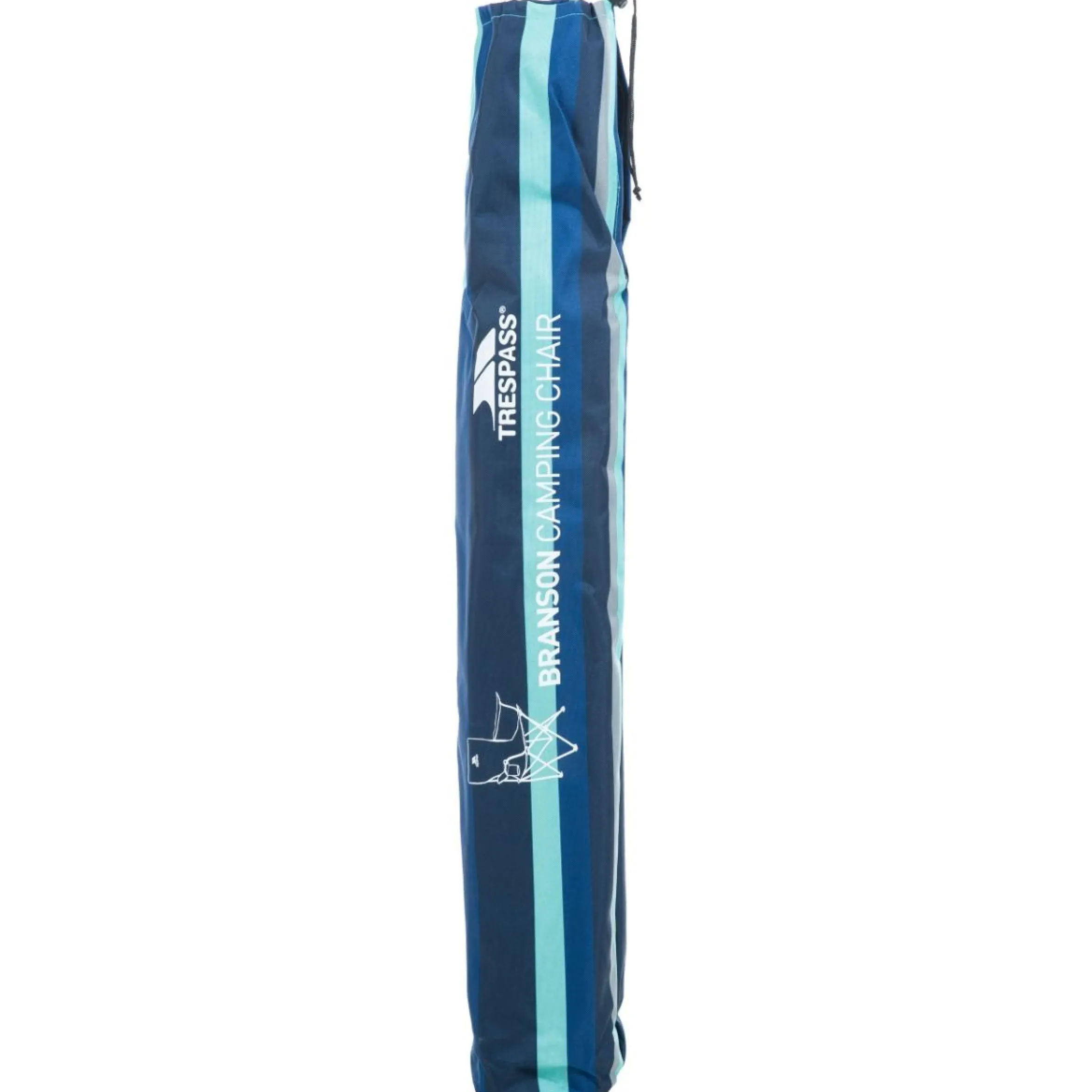 Trespass Folding Camping Chair with Drinks Holder Branson