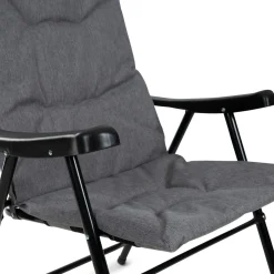 Trespass Folding Padded Camping & Garden Deck Chair Paddy