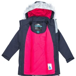 Trespass Girls Waterproof Parka Jacket Fame