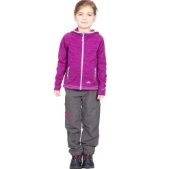 Trespass Kids Fleece Jacket with Hood Full Zip Goodness