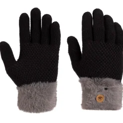 Trespass Kids Knitted Ski Gloves Lunark