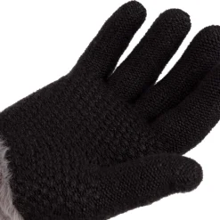 Trespass Kids Knitted Ski Gloves Lunark