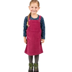 Trespass Kids Sleeveless Dress Pinafore Corduroy Convince