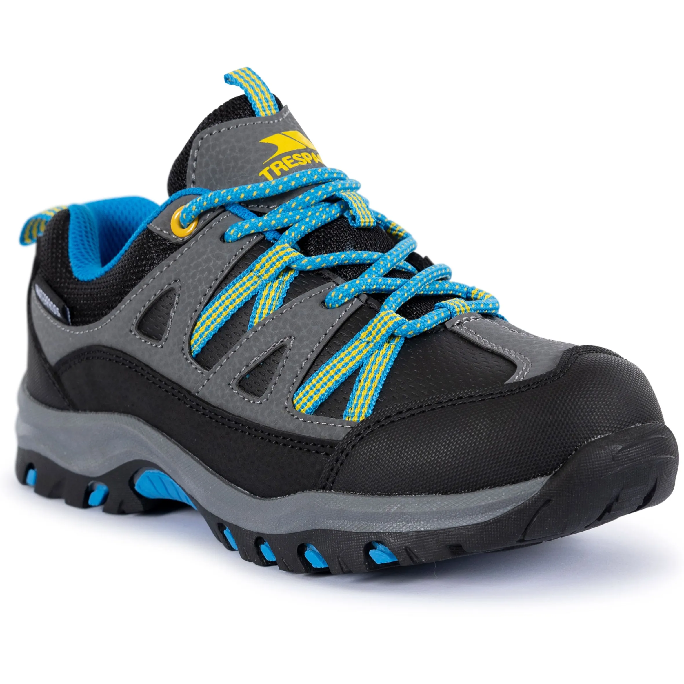 Trespass Kids Walking Shoes Waterproof Low Cut Gillon II
