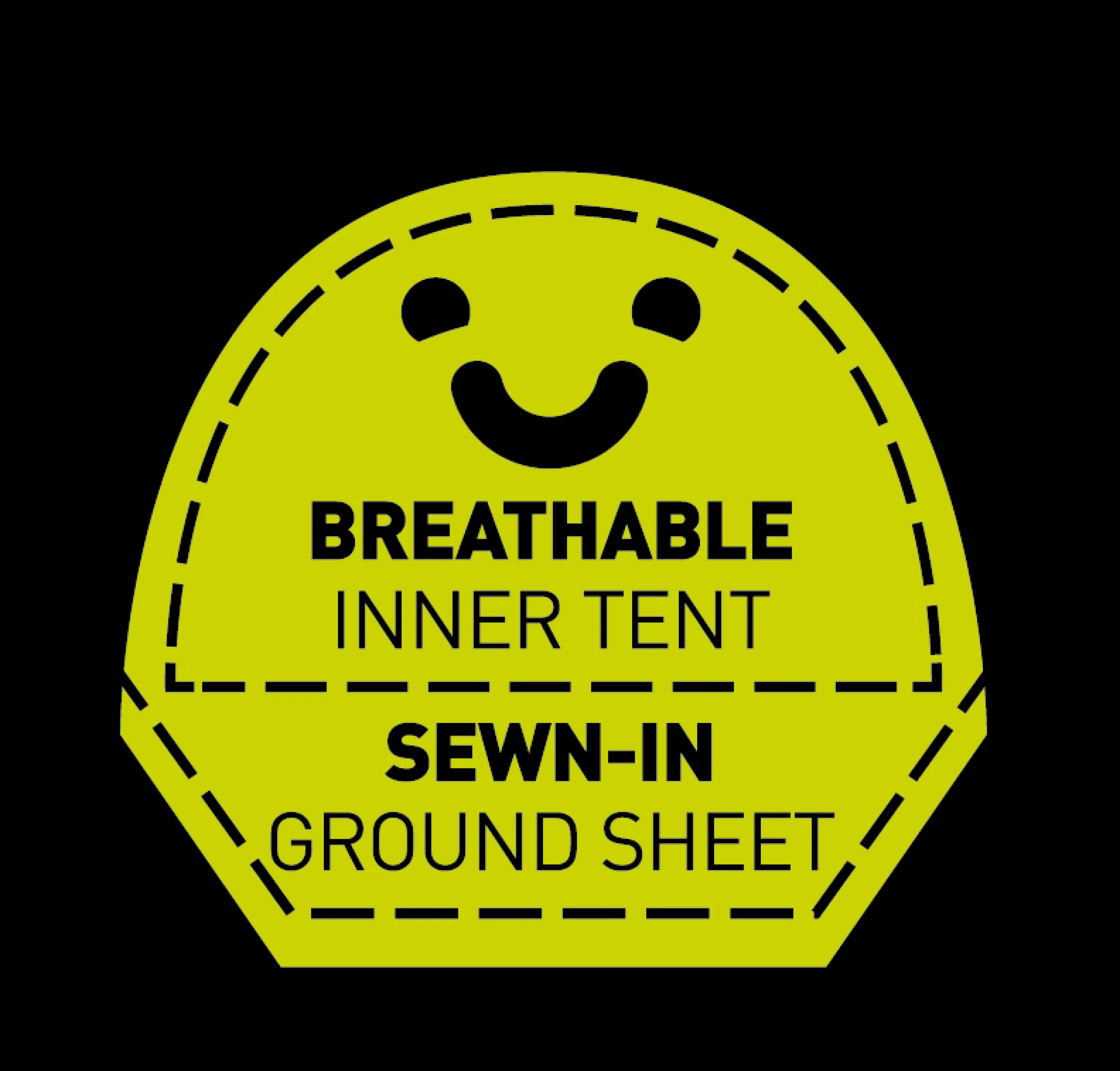 Trespass Lightweight 2 Man Tent Beatnik