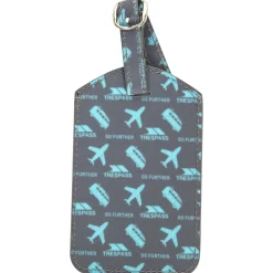 Trespass Luggage Tag with Security Flap