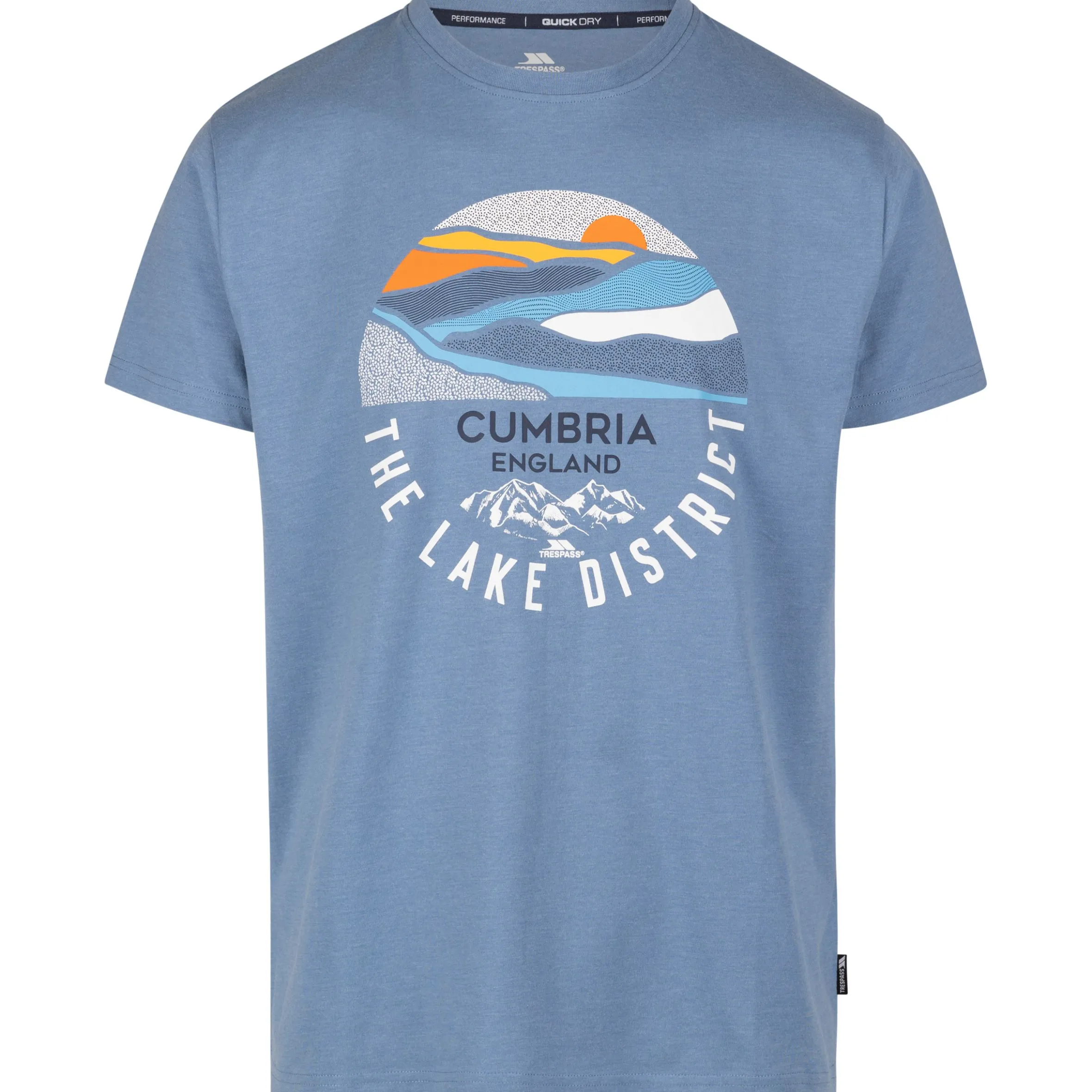 Trespass Male Casual Printed T-Shirt Sastha