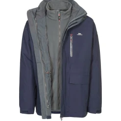 Trespass Mens 3 in 1 Waterproof Jacket Edgewater II