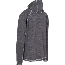 Trespass Men's 1/2 Zip Hooded Fleece Shale
