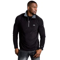 Trespass Men's 1/2 Zip Microfleece Blackford