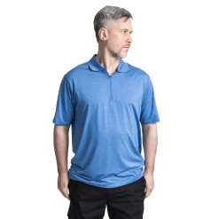 Trespass Men's 1/2 Zip Polo Shirt Maraba