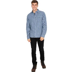 Trespass Men's Checked Cotton Shirt Sailfoot