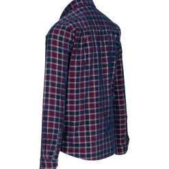 Trespass Mens Checked Shirt Cotton Corduroy Byworthytown