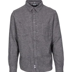Trespass Men's Cotton Long Sleeve Shirt Buddworthwas