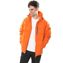 Trespass Men's DLX Hooded Down Jacket Crane