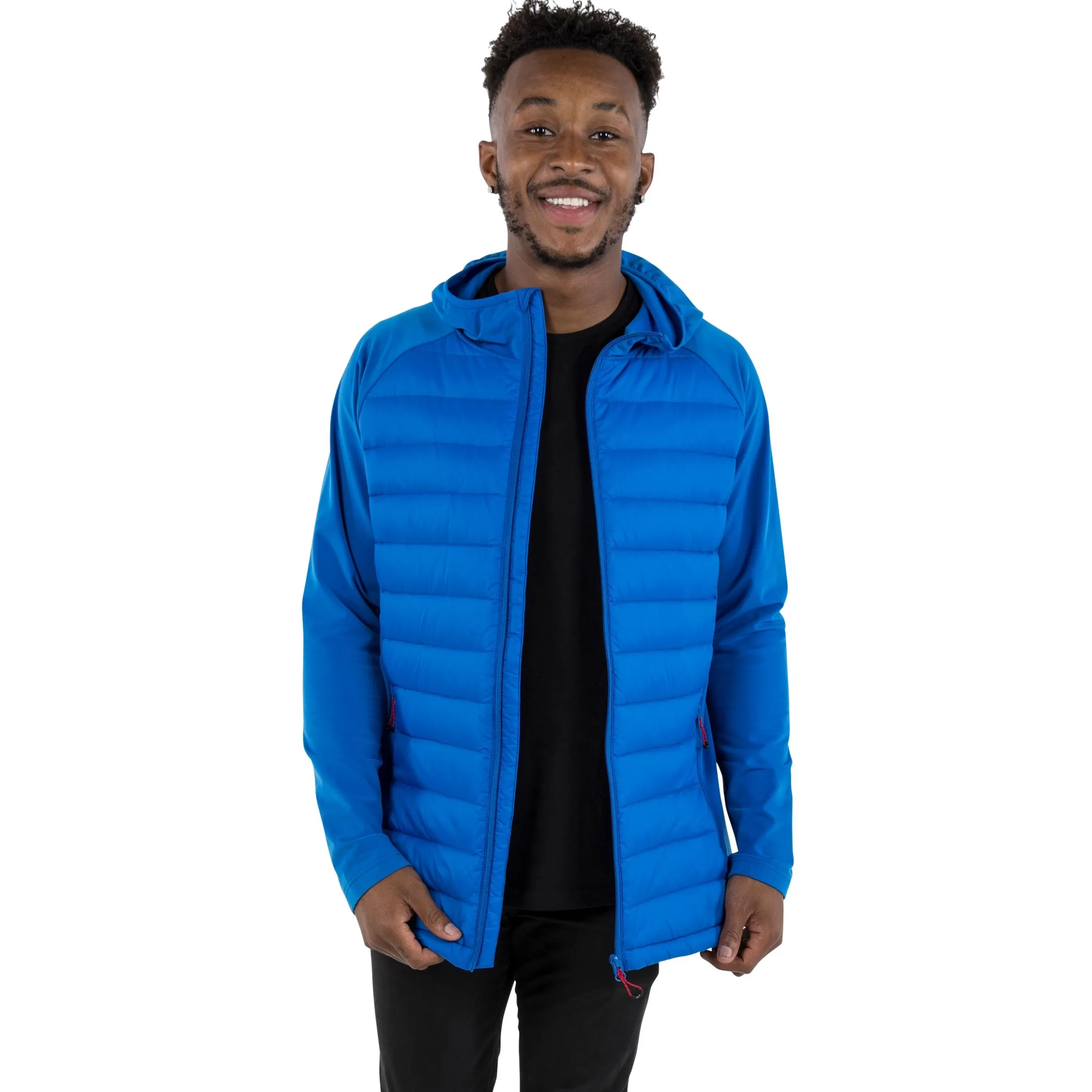 Trespass Men's DLX Hooded Down Jacket Cade