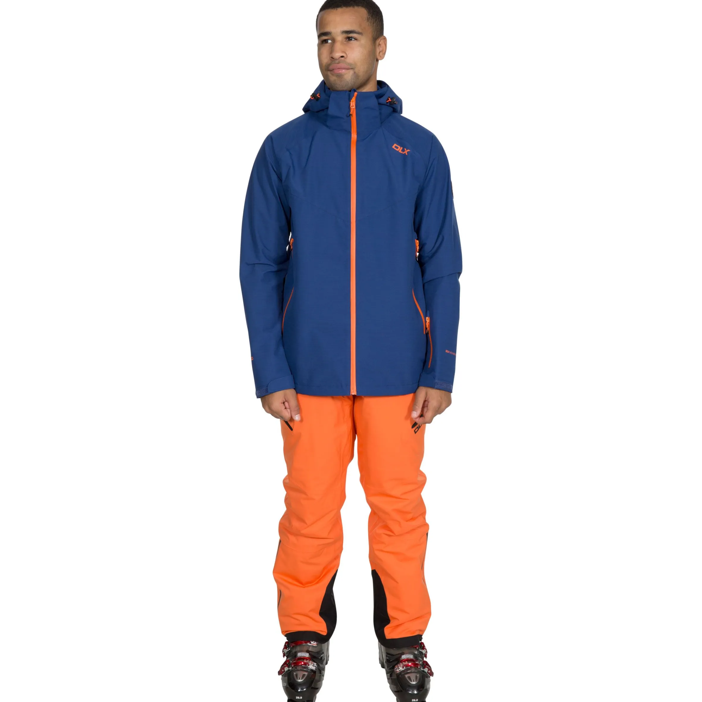 Trespass Men's DLX Waterproof Ski Jacket Crompton