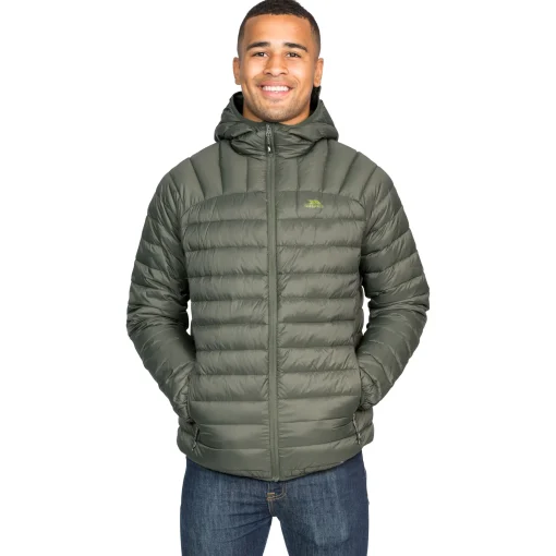 Trespass Men's Down Packaway Jacket Romano