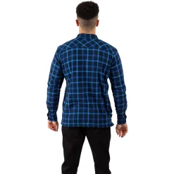 Trespass Men's Fleece Lined Checked Shirt Rapeseed