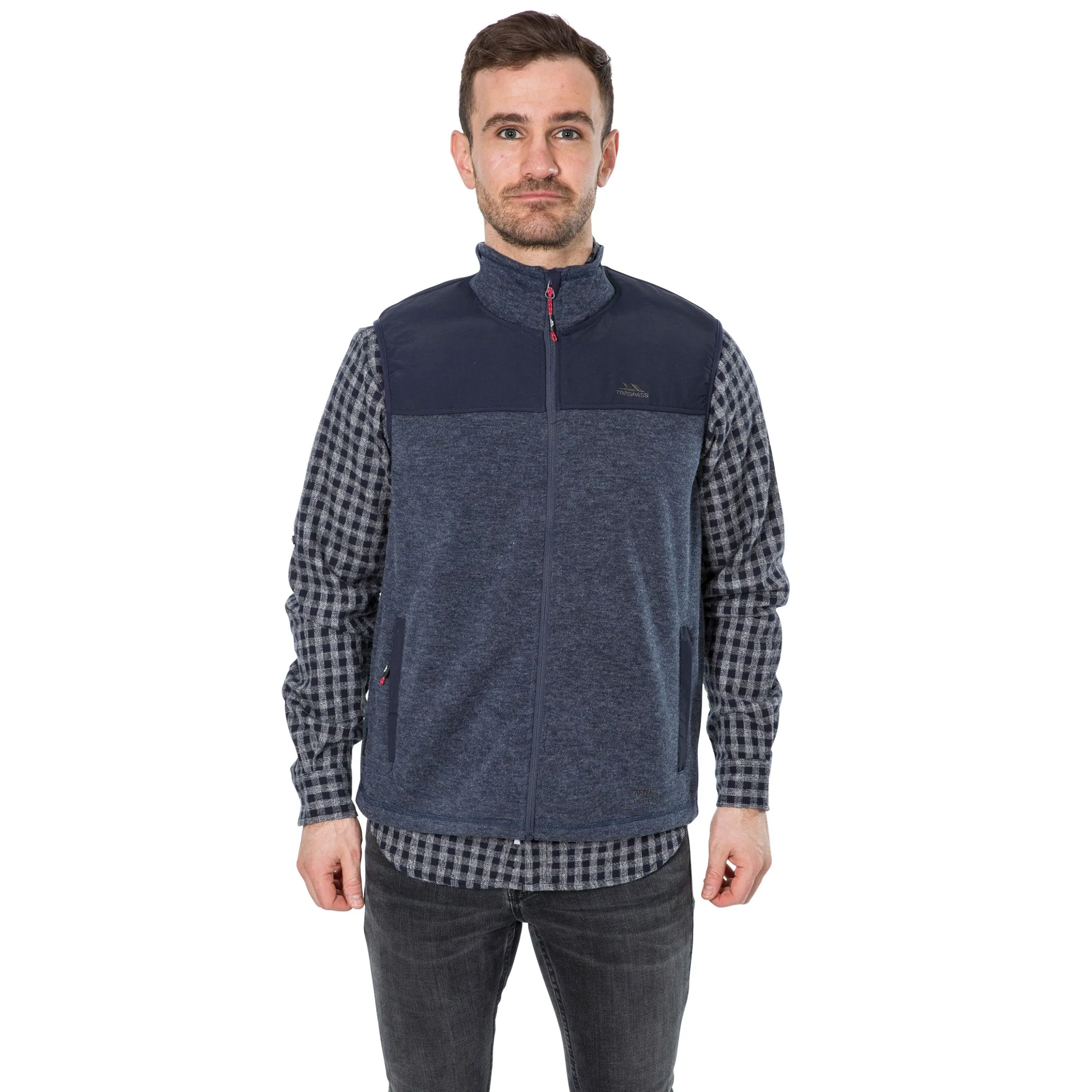 Trespass Men's Gilet Fleece Leafminer
