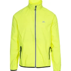 Trespass Men's Hi-Vis Waterproof Packaway Jacket Retract
