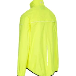 Trespass Men's Hi-Vis Waterproof Packaway Jacket Retract