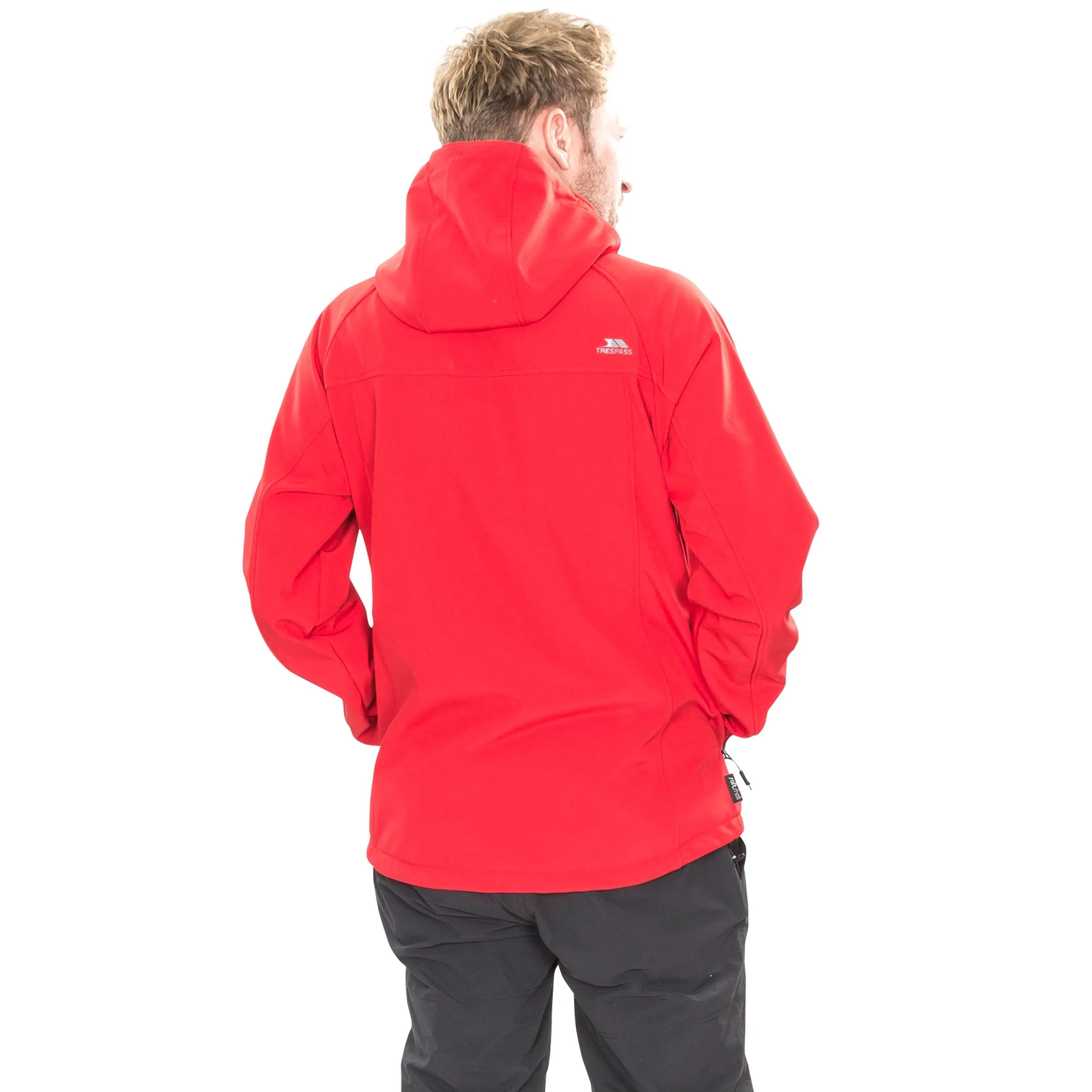 Trespass Mens Hooded SoftsheII Jacket Accelerator II