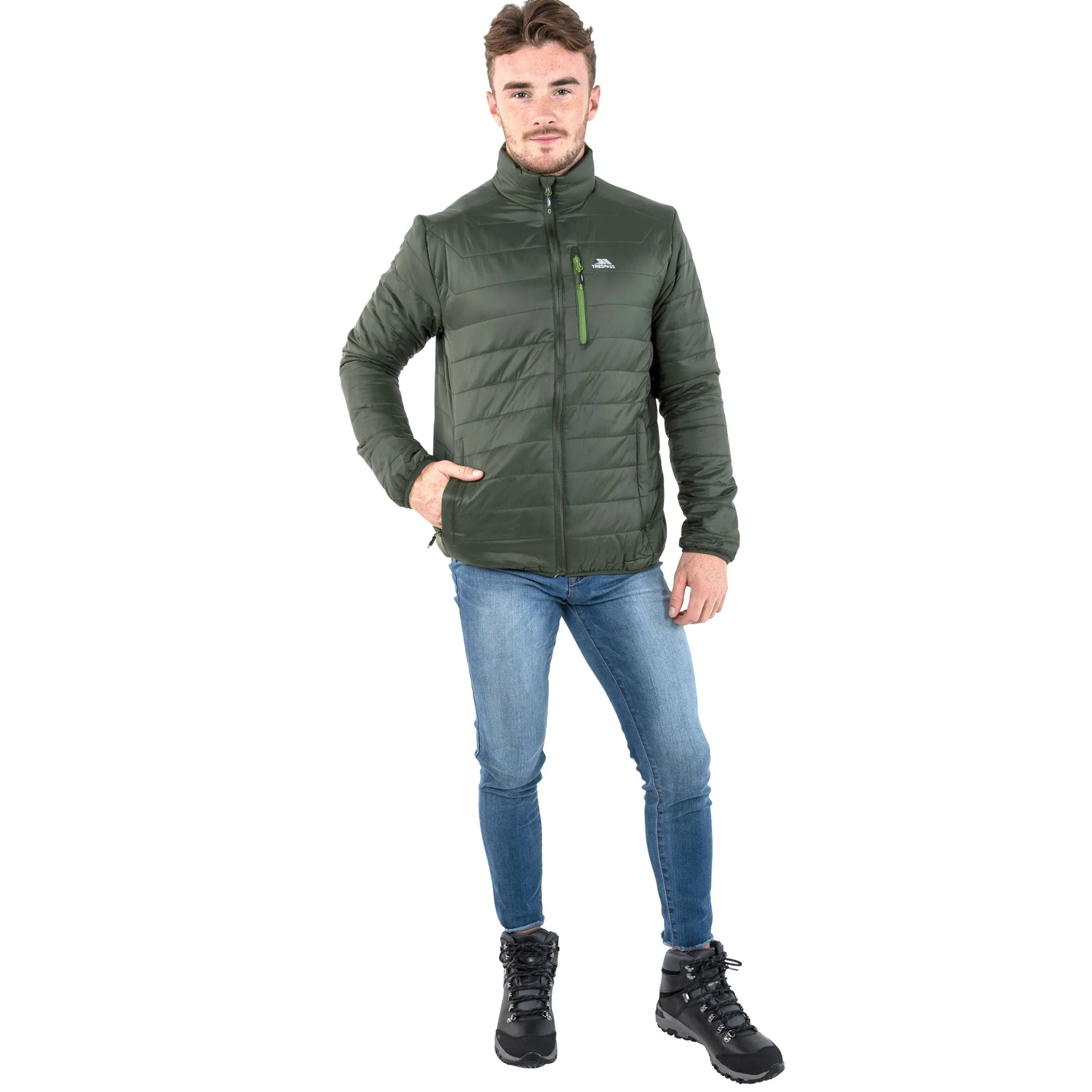 Trespass Men's Lightweight Padded Casual Jacket Norman